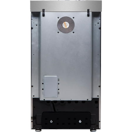 Forno Appliances - Loiano Alta Qualita 2.3 Cu. Ft. Freestanding Electric Range - Silver