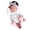 20#White, variant on Newborn Baby Girl Outfit Letter Long Sleeve Romper Pants Set Cute Infant Fall Clothes 3pcs