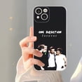 thumbnail image 3 of O-one direcciones funda de teléfono para iPhone 14 13 12 Mini 11 Pro XS Max X XR SE 6 7 8 Plus funda de silicona suave, 3 of 5