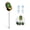 Yellow, variant on Soil PH Tester 5 In 1 Sunlight Moisture Acidity Meter Soil Tester Moisture Meter Digital Soil Monitor Detector For Gardening