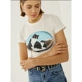 thumbnail image 6 of Printed Cotton Crop T-Shirt, 6 of 7