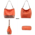 thumbnail image 3 of Bolso Hobo Montana West MWC-047OR2 de piel grande para mujer, 3 of 6