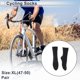 thumbnail image 2 of Calcetines de ciclismo únicos, impermeables, transpirables, anti-fricción, para exteriores, color negro, tamaño XL (47-50), neutros y universales, 1 par, patrón de color sólido, 2 of 7