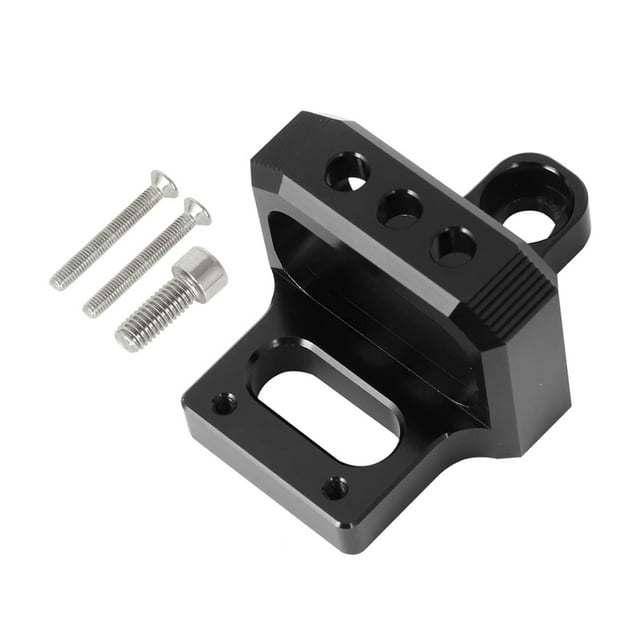 fastboy Support de Montage d'Électrovanne 3 Ports Kit Support de Montage d'Électrovanne Facile à Installer Noir