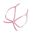 thumbnail image 1 of Sonducket Sujetador de arnés Sujetador de resistencia a la moda Lencería multicolor Rosa roja Disfraces de disfraces Rosado Sonducket AP008767-03, 1 of 6