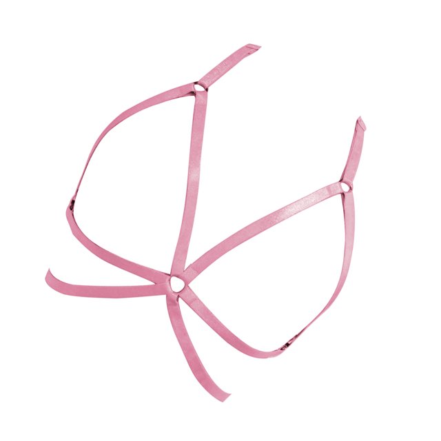Sonducket Sujetador de arnés Sujetador de resistencia a la moda Lencería multicolor Rosa roja Disfraces de disfraces Rosado Sonducket AP008767-03