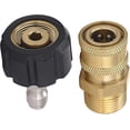thumbnail image 1 of Juego de adaptadores para hidrolavadora WEIHJMXG M22 a 1/4 de pulgada, 1 of 5