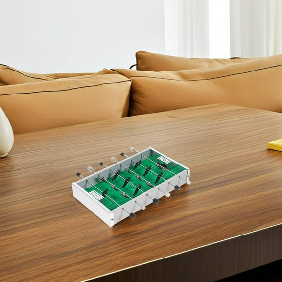 TABLZONE Soccer Game Foosball Table Rectangular Shape Alloy 1 Set for Fan Gear
