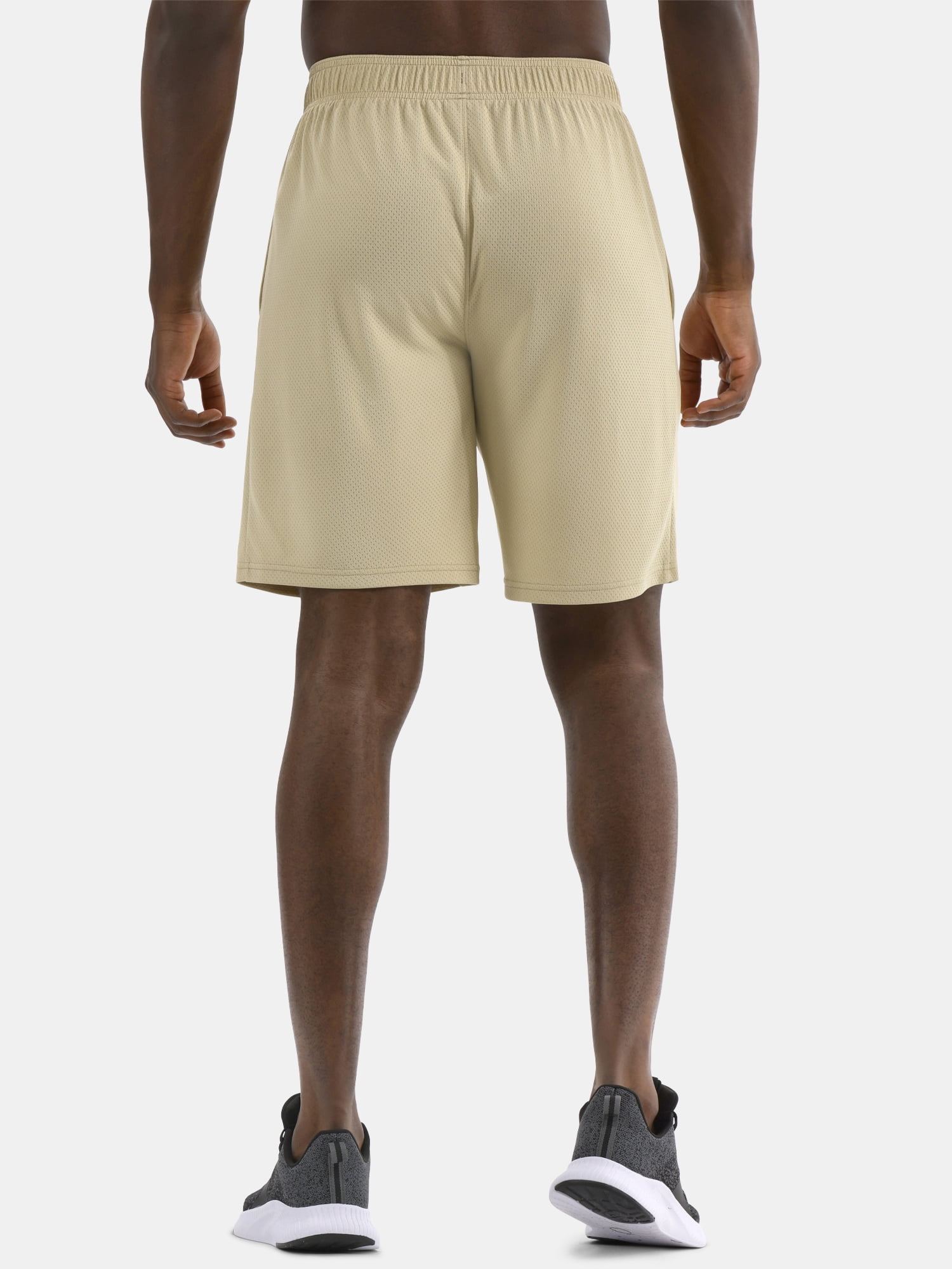 Athletic Works Men's and Big Men's Active Mesh Shorts, 9" Inseam, Sizes XS-5XL