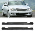 thumbnail image 2 of For Mercedes-Benz C-Class W204 2008-2013 C250 300 350 Side Skirt Rocker Molding, 2 of 5