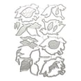 thumbnail image 1 of Bearachild Bonitos troqueles para cortar, moldes de grabado impermeables, papel decorativo reutilizable, estampado de álbum de recortes, molde para Herramientas de estampado Plata Tipo 9.3955B Bearachild HA074148-09, 1 of 6