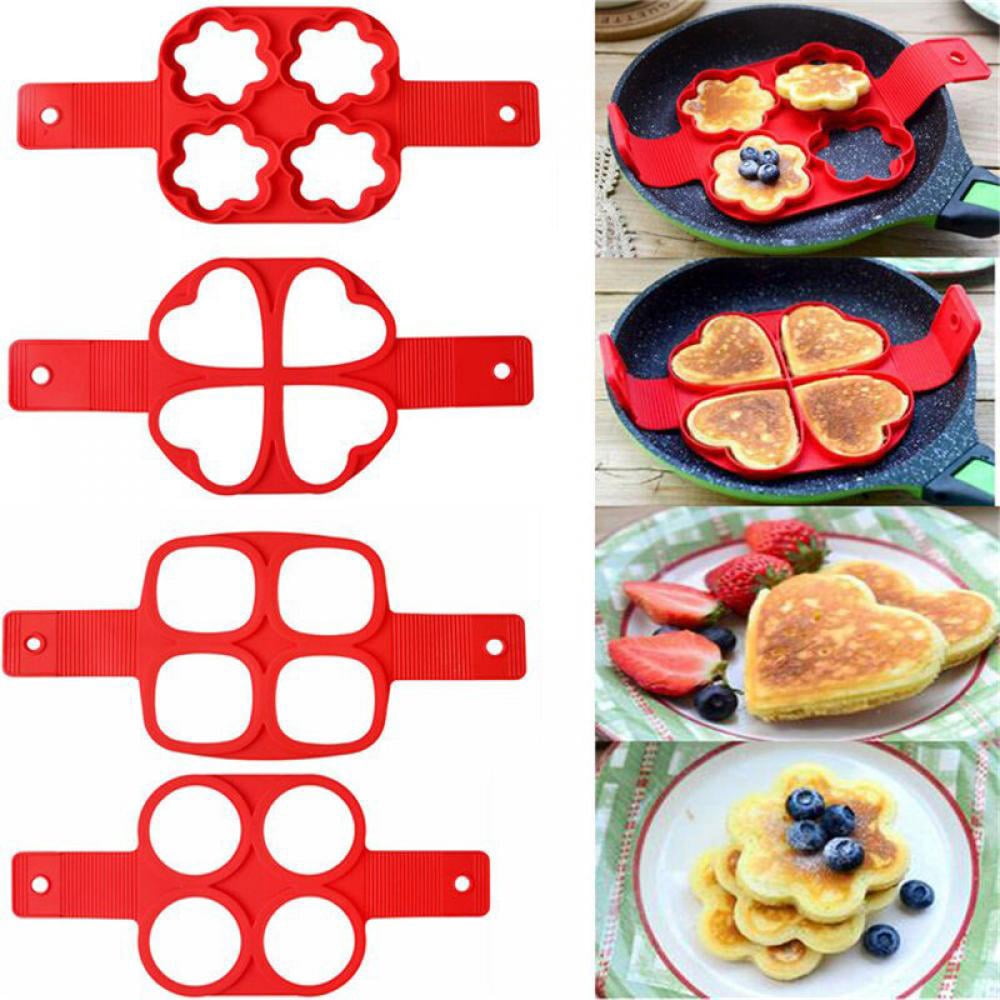 Moule à Crêpes en Silicone à Quatre Trous