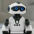 thumbnail image 1 of RC Robot Jouets Infrarouge Télécommande Geste Détection Musique Chanson Danse Robots Intelligents avec Yeux LED Cadeaux d'Anniversaire pour les Garçons de 5 Ans et Plus (Rose), 1 of 6