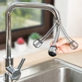 thumbnail image 5 of 360Â° Flexible Faucet Extender - , Splash Proof - Extend Water Stream for Kitchen Sink - Easy Installation, Save Water by 50%, 5 of 7