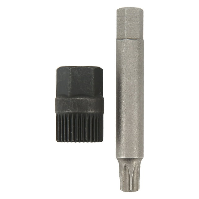 Kit de llave para polea de alternador, extractor de brocas con ranura de 33 dientes, herramienta de repuesto para alternadores Bosch