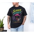thumbnail image 4 of Slasher Summer 80s Horror Shirt, Vintage Summerween Tee, Classic Spooky Movie Fan Graphic Shirt, 4 of 6