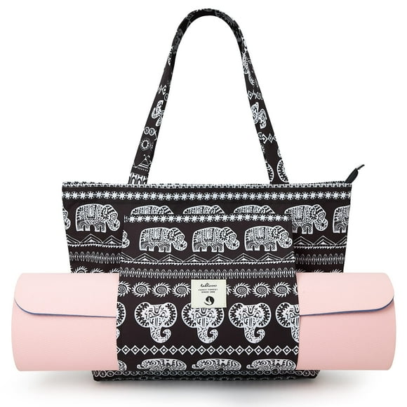 Bolsa de yoga WLLWOO, de lona, para mujer