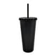 thumbnail image 2 of Vaso con Popote Way to celebrate Negro 625ml, 2 of 2