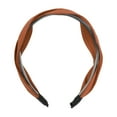 thumbnail image 3 of Unique Bargains 1 Pc Headband Cross Hair Accessories for Women Brown, 3 of 5