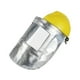 thumbnail image 4 of Cubierta facial de aluminio para soldadores, ideal para fábricas, metalurgia y bomberos. Color del casco al azar, 4 of 9