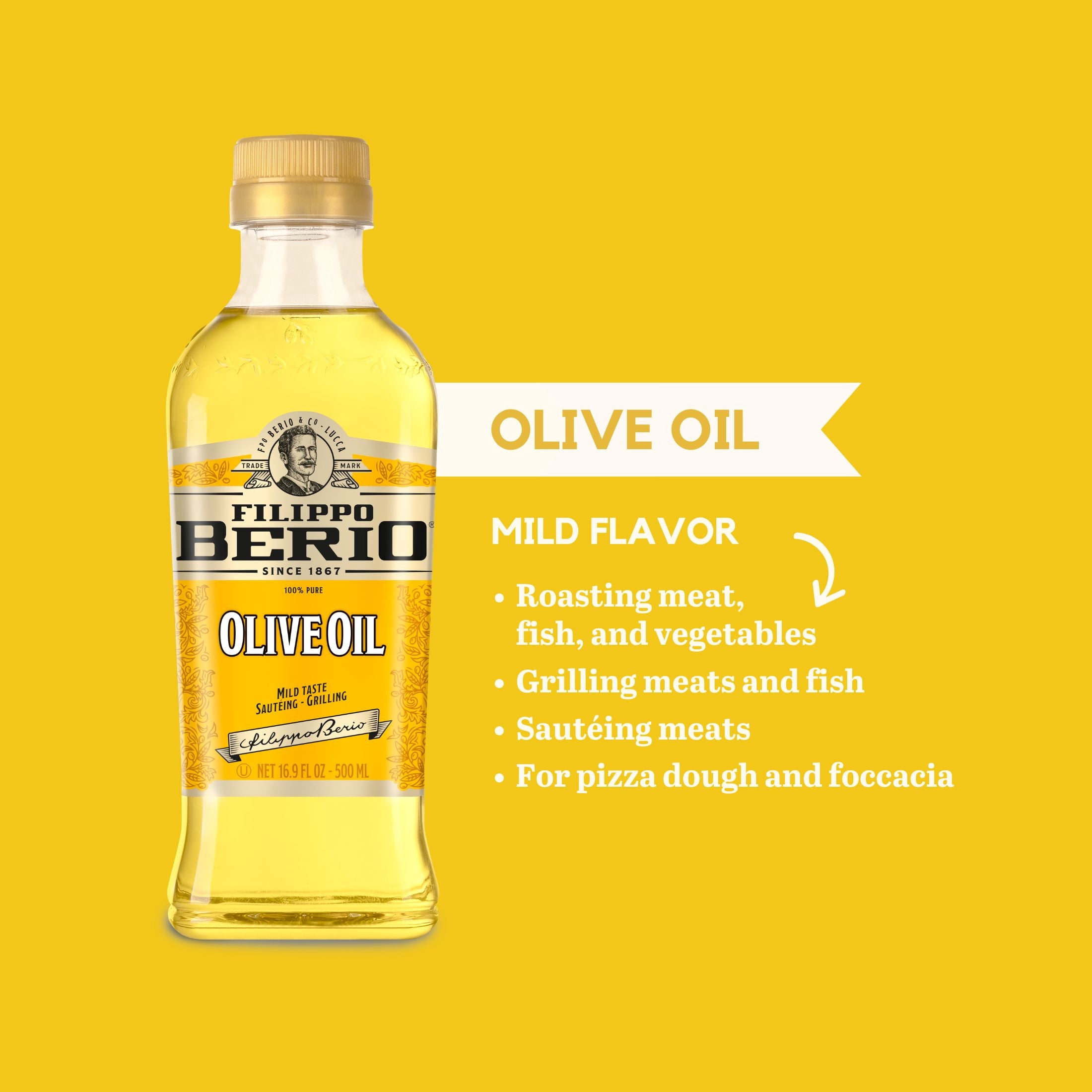Filippo Berio Olive Oil 16.9 fl oz - Walmart.com