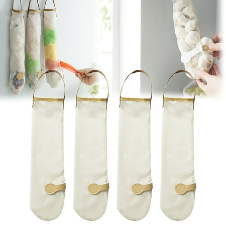 

Final Sale! Closet Organizer Clearance Hanging Mesh Storage Bag Onion Bag Mesh Garlic Mesh Bag Potato Bag Long and Large Reusable Mesh Storage Bag Fruit and Vegetable Garbage Bag for Home Rv Storage