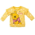 thumbnail image 2 of Disney Winnie the Pooh Toddler Girls Fleece Sweatshirt and Leggings Outfit Set, 2 of 5