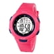 thumbnail image 1 of Reloj digital para niños y niñas, resistente al agua, para exteriores, electrónico, de pulsera con Rosado, 1 of 8