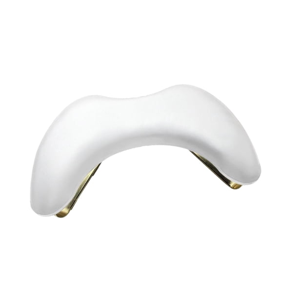Serenable Nail Arm Rest, Manicure Pillow, Nail Hand Rest Stand Professional U Shaped Metal Legs Manicure Hand Cushion for Acrylic Nails White