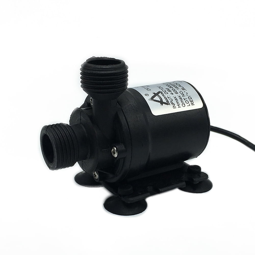 New 12V DC Brushless Water Pumps Hot Water Booster Pumps 600L/H Amphibious 