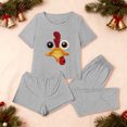thumbnail image 4 of Womens Pajamas Set, Casual Pants and Tops Sleepwear, 4 of 8