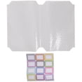 thumbnail image 1 of Miangastore 20Pcs Transparent Book Protective Films Waterproof Self-adhesive Book Covers, 1 of 9