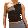 thumbnail image 1 of Color Sólido de las Mujeres Fuera Del Hombro Superior, Blusa de Manga Corta Casual para la Fiesta Y el Uso Diario, Camiseta de Moda Sexy, Estilo de Invierno Y Primavera, 1 of 9