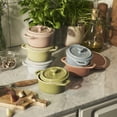 thumbnail image 2 of Staub Ceramic 6-pc Mini Round Cocotte Set - Macaron Pastel Colors, 2 of 9