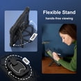 thumbnail image 5 of Rugged Case For iPad 5th 6th Generation 9.7 inch & Air 2 & Pro 9.7 Shockproof Cover with Rotatable Stand & Pencil Ring & Strap, 5 of 8