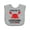 AC-Heather Grey, variant on Inktastic Someone in Louisiana Loves Me Boys or Girls Baby Bib