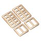 thumbnail image 1 of 8PCS Hebilla Ajustable de Aleación de Zinc 3/5" Deslizador de Correa de Webbing para Cinturón Mochila Dorado Claro, 1 of 7