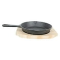 thumbnail image 4 of DosaeleCast Iron Skillet Oven Safe Frying Pan with Lid Pancake Nonstick Deep Pot Roaster Black, 4 of 8
