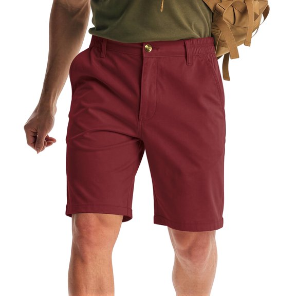 Clossjun Men's Golf Shorts with Pockets Lightweight Stretch Quick Dry Casual Dress Hybrid Short for Men