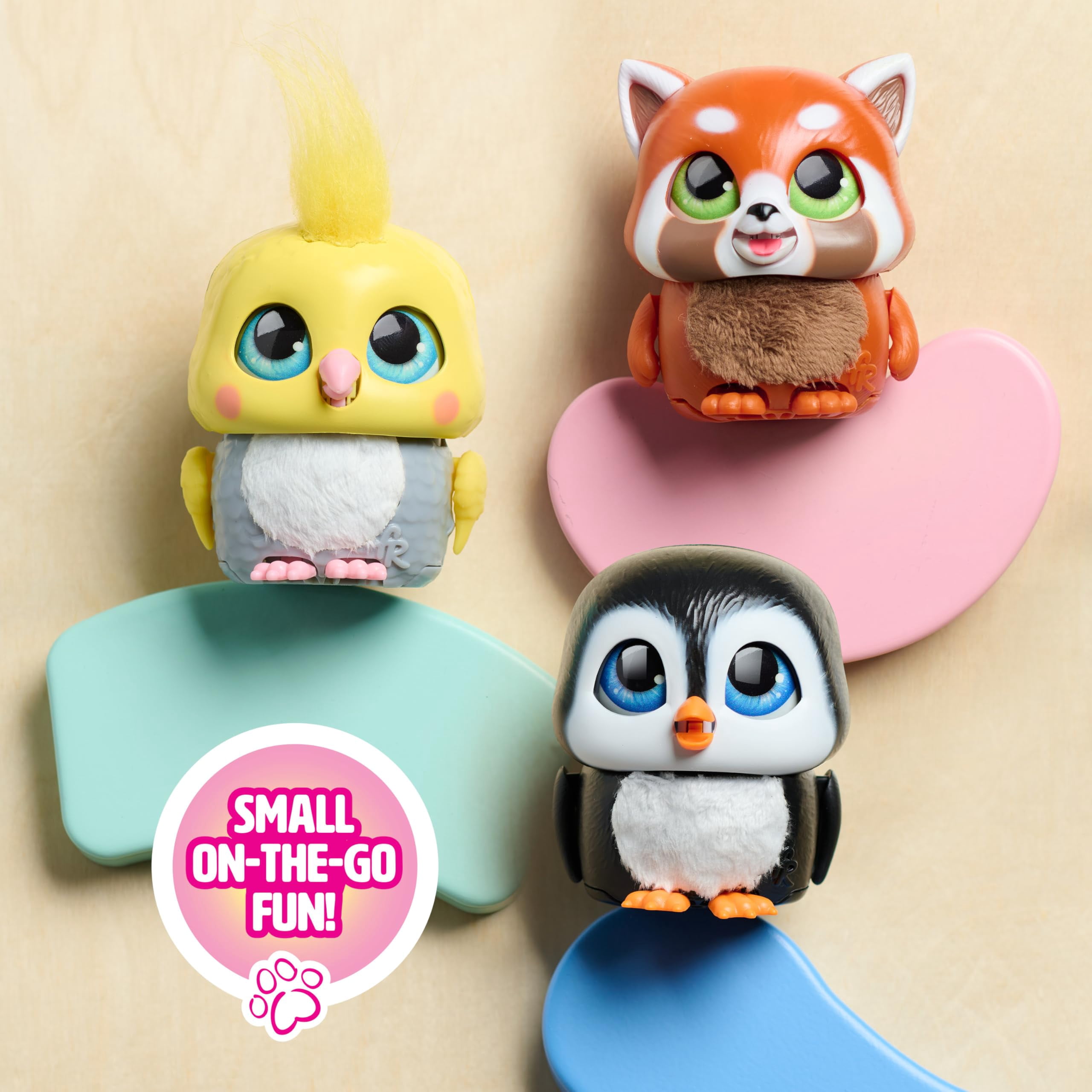 Peluche Shivers le pingouin de FurReal, jouet interactif mesurant 9 cm de haut, jouets pour enfants de 4 ans et plus par Just Play