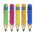 thumbnail image 1 of Billuyoard Juego de 5 lápices divertidos para fiesta de regreso a clases, crayones, globos, grandes accesorios para la vuelta a clases, Decoración del hogar, 1 of 6