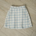 thumbnail image 7 of Richie House Girls Plaid Skirt 2P Set Long Sleeve Jacket Coat Party Dress Skirt Fall Outfit 3-10T RHK3008-A-3/4, 7 of 7
