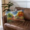thumbnail image 3 of Goodbye Summer Cocker Spaniel Hello Fall Time for School Quilt Pillowcase Cockers Dog Lover Gifts Throw Pillow Cover Bed Home Decor - 02014, 3 of 5