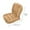 Khaki, variant on Seat Cushion Office Chair Cushions for Back and Butt,Soft One-Piece Chair Cushion,Thickened Non-slip Dining Chair Cushions,Indoor Warm Back Cushion,Warm in Autumn and Winter