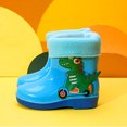 thumbnail image 6 of Otqutp Toddler Casual&nbsp;Shoes&nbsp;Children Fashion Rain Shoes 2 to 8Years Baby Boys Girls Cartoon Dinosaur Water Proof Rain Boots Shoes, 6 of 7