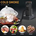 thumbnail image 3 of Cocktail Smoker Portable Smoking Gun with Wood Chips Handheld Smoke Infuser Indoor Food Smoker for Meat, Drinks, Cheese, BBQ, Pizza, Salmon, Sous Vide, 3 of 3