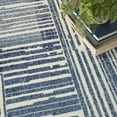 thumbnail image 6 of Nourison Grafix Abstract Blue Grey 5'3" x 7'3" Area Rug (5x7), 6 of 8