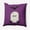 Amethyst, variant on Simply Daisy 16" x 16" RIP Indoor/Outdoor Polyester Throw Pillow, Maple Red
