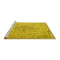 thumbnail image 2 of Ahgly Company Machine Washable Indoor Round Persian Yellow Traditional Area Rugs, 7' Round, 2 of 4