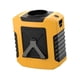 thumbnail image 3 of Ventilador de cintura con luz, recargable por USB, con clip, mini ventilador portátil multiusos Naranja, 3 of 9